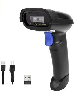 NETUM Bluetooth Barcode Scanner, Compatible with 2.4G Wireless